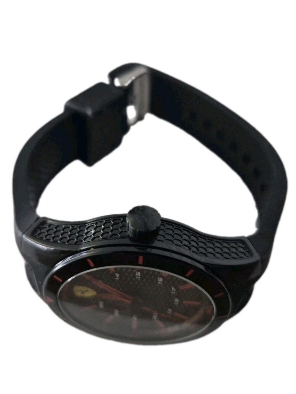 Scuderia Ferrari クロノグラフ クォーツ腕時計 Scuderia Ferrari Men's Quartz Watch - New Battery -. - Gem